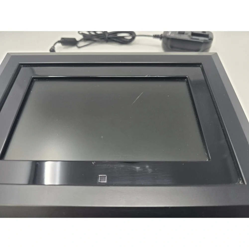 Kodak‎ EasyShare SV710 Digital Picture Frame TESTED w/ power cable & REMOTE